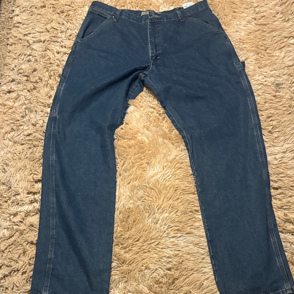 Wrangler Authentic Blue Jeans 36x34 - Picture 1 of 4